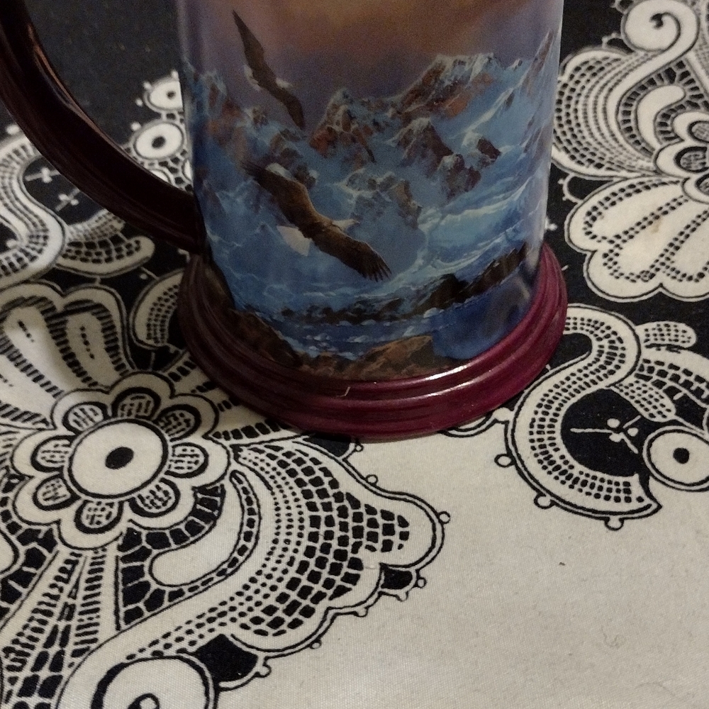 Franklin Mint Eagle Stein